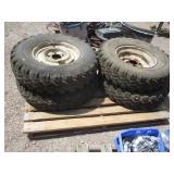 4) Tires With Rims