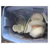 Dishes, Tuperware, Bowls, Glassware
