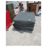 4) Heavy Duty Canvas Tarps