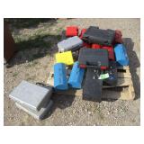 Pallet of Empty Tool Cases