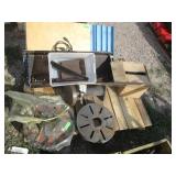 Lathe Faceplates, Tool Stoarge Shevles, Jack