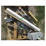 Contents of Pallet: Gauge, Hoses, Aluminium, Eye