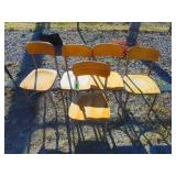5) Wooden Chairs