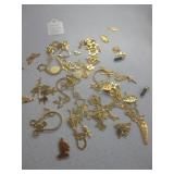 Gold Bracelet Charms
