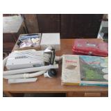 Toolbox, Fabric, Scrapbook, Vacuum..
