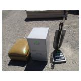 File Cabinet, Vacuum, Ottoman