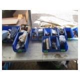 Blue Shop Containers With Contents