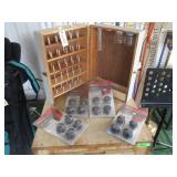 Hardware Storage Box, 4) Packs Casters