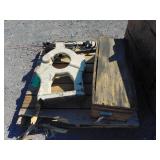 Lathe Steady Rest, Hydraulic Ram