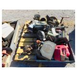 Pintle Hitch, Gas Cans, Pipe Vise, Straps, & More!