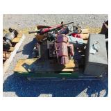 Motor, Gauges, Hydraulic Ram Pump, Wrench, Toolbox