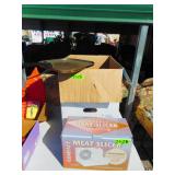 Meat Slicer, Pots & Pans