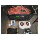 Tote Full Of Candles, Foot Massager, Iron, Blood
