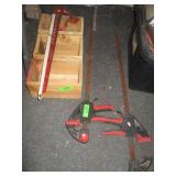 2) Wood Clamps, Roadmaster Bike Chain Cover