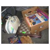 Lincoln Logs, Kids Games, Checker / Chess Board