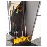 Rakes, Snow Shovels, Brooms, Edger