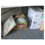 Picture Frame, Gloves, Pins, Hair Dryer,