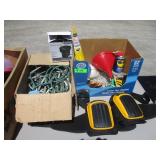 Household Items, Knee Pads, Mole Killer, Funnel,