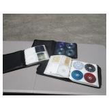 (3) Binders Of Assorted Music CDs