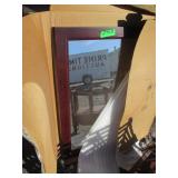 Mirror & Magazine Stand