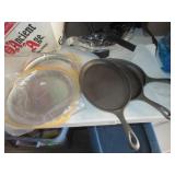 Skillets, Commemorative Spoons, Platters