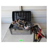 Plumbing Tool Box: Crimpers, Cutters, Parts