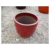 1) Red Vietnamese Terracotta Glazed Pots