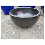 1) Grey Vietnamese Terracotta Glazed Bowl