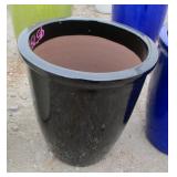 1) Black Vietnamese Terracotta Glazed Pot