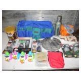 LED Lights, Fiskars Tool Caddy, Camp Gear