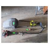 Chainsaw, Trimmer, Mattock