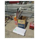 Faucet, Bolt Cutters, Pipes, Plumbing Parts