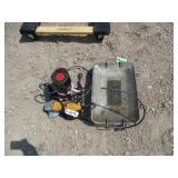Router, Rigid Oil Pan, DeWalt Angle Grinder