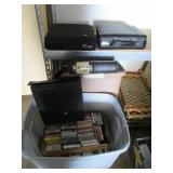 Cassettes and DVDs