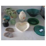 Plates, Bowls, Pitchers, Jars