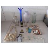 Vases, Stained Glass, Shell Purse