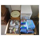 Scrapbook and Craft Supplies, Plastic Drawers