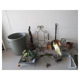 Hooks, Thermometer, Weather Vane, Yard Decor,
