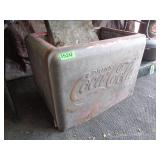 Metal Coca Cola Cooler With Lid