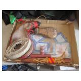 Powder Flasks, Iron, Assorted Bags