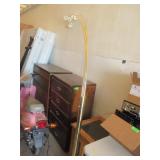 Light Fixture & Display Cabinet