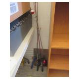Tackle Box & Fishing Poles