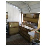 Double Size Bed Frame with Footboard