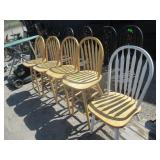 4) Barstools & Chair