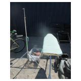 Ironing Boards, Lamps, Projector Stand, Gun Case