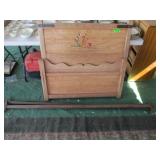 Twin Size Bed Frame with Head and Foot boards