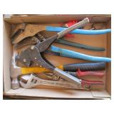 Pliers, Hammer and Tools