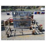 Rolling Rack, Plastic Pallet and Speedy Hoe