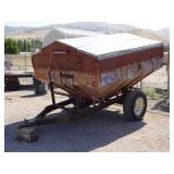 Single Axle Grain Tote Trailer 100 Bushel