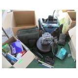 Clock, Office Supplies, Screw Drivers, Hat Box,